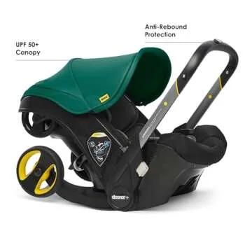 Doona Car Seat & Stroller, Racing Green - All-in-One Travel System