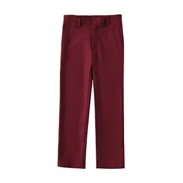 Stylish Kids Suit for Boys 4 Piece Dress Set Burgundy