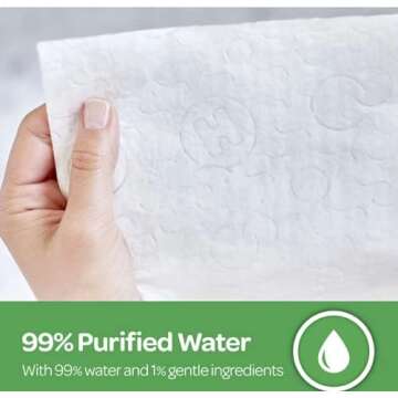 HUGGIES Natural Care Sensitive Baby Wipe Refill, Fragrance Free (1,088 Count)