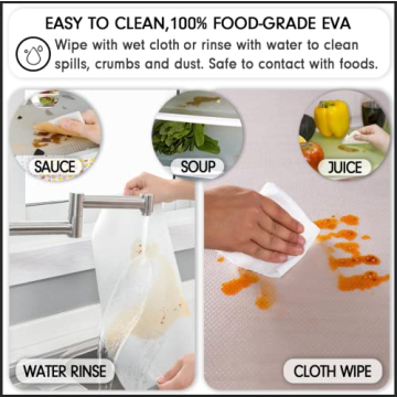 Stylish Refrigerator Liners for Easy Cleanup