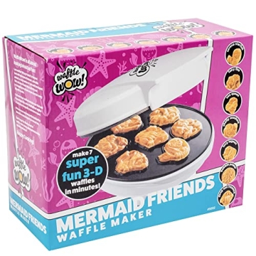 Mermaid Waffle Maker - Fun Under the Sea Breakfasts for Kids
