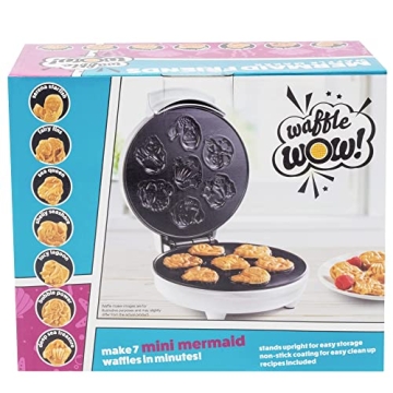 Mermaid Waffle Maker - Fun Under the Sea Breakfasts for Kids