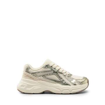 DREAM PAIRS Women's Platform Chunky Liv Fashion Sneakers Walking Lace-Up Comfortable Y2K-Style Sneak...