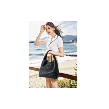 Queenoris Stylish Woven Purse for Women - Versatile & Lightweight