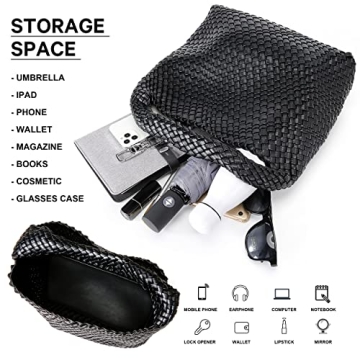 Queenoris Stylish Woven Purse for Women - Versatile & Lightweight