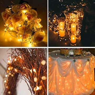 16 Pack 30 LED Fairy Lights Battery Operated for Events