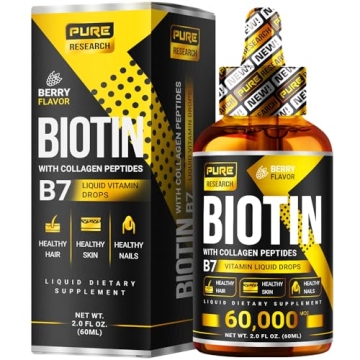Pure Research Biotin & Collagen Drops for Hair Growth