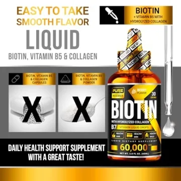 Pure Research Biotin & Collagen Drops for Hair Growth