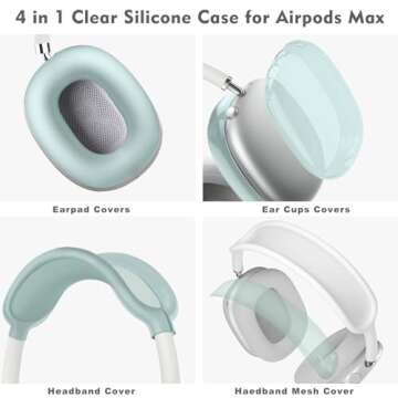 Silicone Case Cover for AirPods Max Headphones – Premium Anti-Scratch Protection