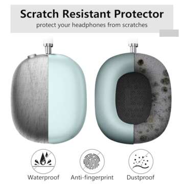 Silicone Case Cover for AirPods Max – Anti-Scratch Protection