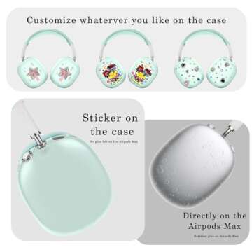 Silicone Case Cover for AirPods Max – Anti-Scratch Protection