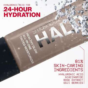Smashbox Halo Healthy Glow Tinted Moisturizer SPF 25 | 1.4 Fl Oz