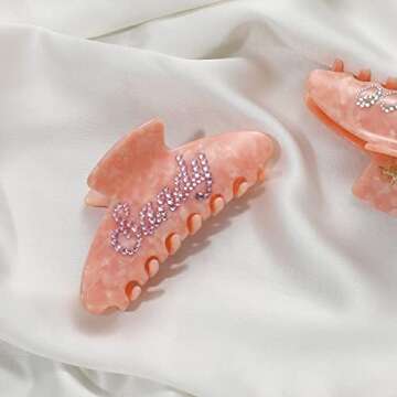 Customizable Personalized Hair Claw Clips for Women