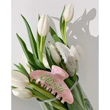 Customizable Personalized Hair Claw Clips for Women