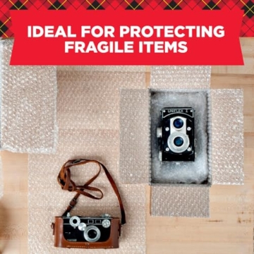 Scotch Premium Bubble Wrap 16x15 Feet for Safe Shipping