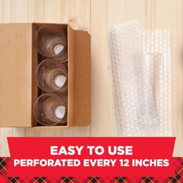 Scotch Premium Bubble Wrap 16x15 Feet for Safe Shipping