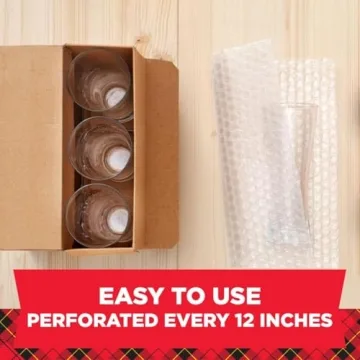 Scotch Premium Bubble Wrap 16x15 Feet for Safe Shipping