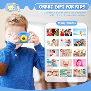 Desuccus Kids Camera HD Digital Video with 32GB SD Card