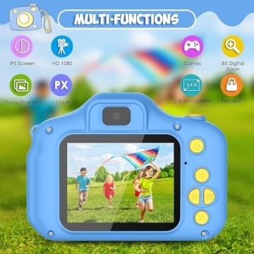 Desuccus Kids Camera HD Digital Video with 32GB SD Card