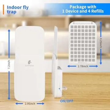 Kiwinurse Indoor Fly Trap - Effective and Elegant Insect Control
