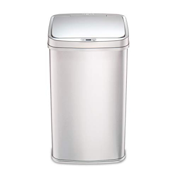 NINESTARS 13 Gallon Touchless Automatic Trash Can