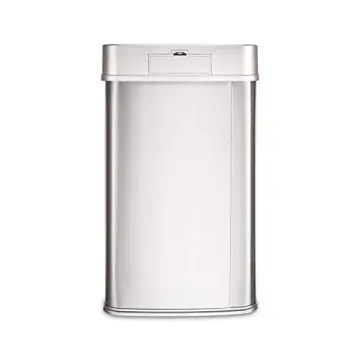 NINESTARS 13 Gallon Touchless Automatic Trash Can
