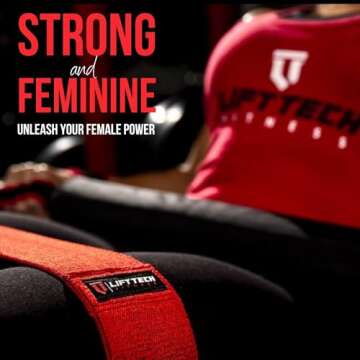 Lift Tech Fitness Fabric Resistance Bands for Working Out, Set of 3 - Loop Bands for Exercise and Fitness - Workout Bands for Women and Men - Fabric Resistance Band Set of 3 - Pink/Purple/Teal