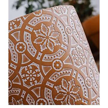 Jucoan 2 Pack Terracotta Plant Pot, 5'' Red Clay Planter Pot, Ceramic Cactus Flower Planter Succulent Pot with Drainage Hole and Saucer for Indoor Outdoor Plant