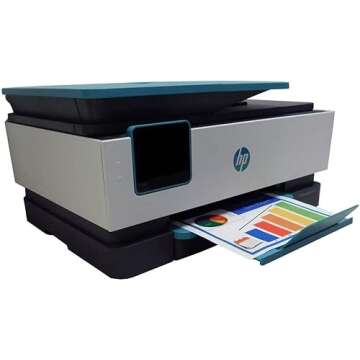 HP Officejet Pro 8028 All-in-One Printer Wireless Printer, Take control of Printing, Scanning, Copyi...