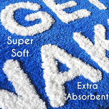 Get Naked Bath Mat Funny Bathroom Rug by Evovee