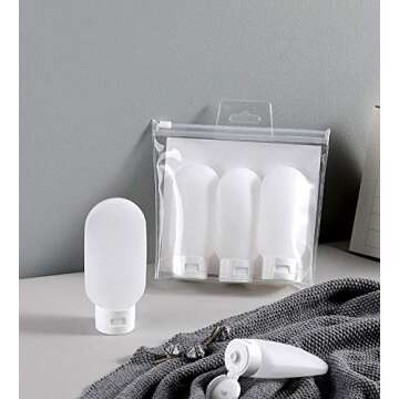 Travel Size 3-Pack Bottles, TSA Approved Convenience