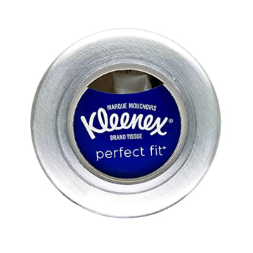 Stylish Aluminum Tissue Cylinder Cover for Home and Car