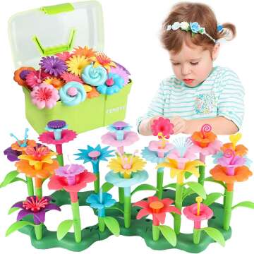 STEM Flower Garden Building Toy
