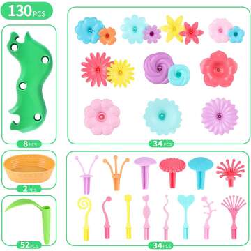 STEM Flower Garden Building Toy