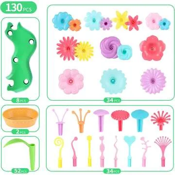 STEM Flower Garden Building Toy