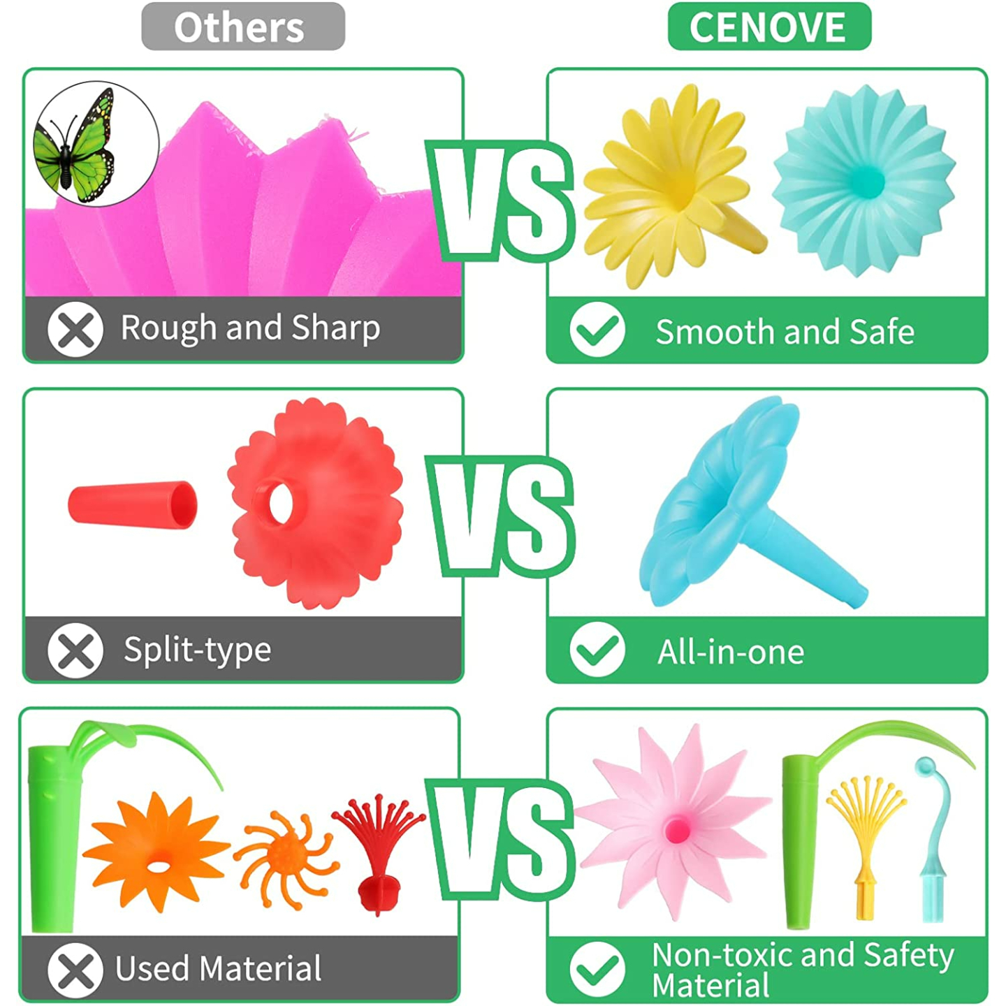 STEM Flower Garden Building Toy