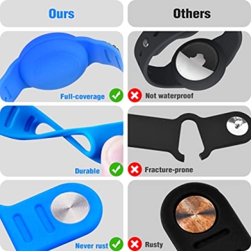 Secure Waterproof AirTag Bracelet for Kids Cute Designs