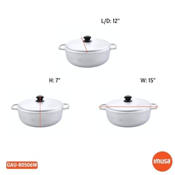 IMUSA 7.5 Quart Caldero for Cooking and Serving