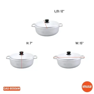 IMUSA 7.5 Quart Caldero for Cooking and Serving