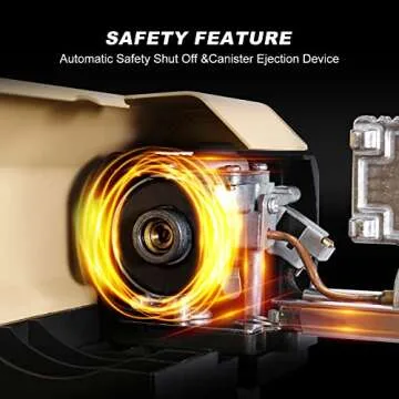 Odoland Portable Butane Stove for Camping and Outdoors