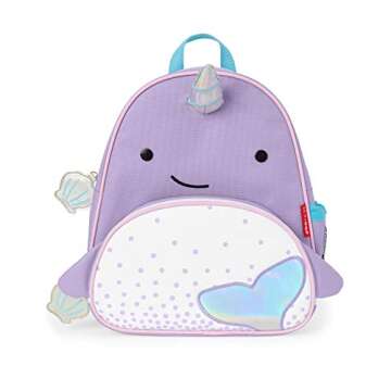 Skip Hop Toddler Backpack, Zoo Preschool Ages 3-4, Narwhal