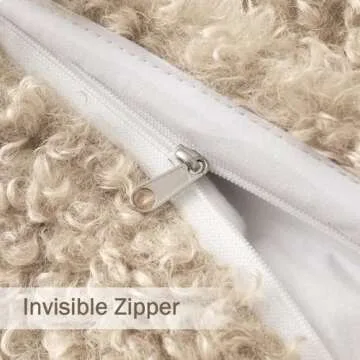 MIULEE Faux Fur Pillow Covers – Cozy & Stylish Decor