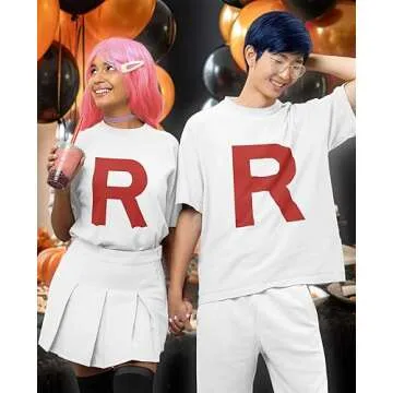Team Rocket Men's Anime Halloween T-Shirt - Stylish Costume