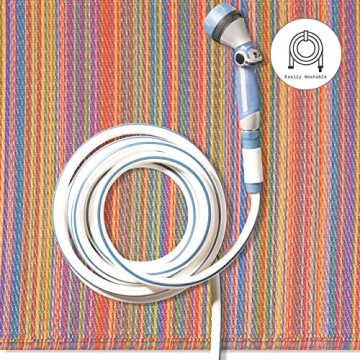 Fab Habitat Outdoor Rug - Waterproof & Fade Resistant - 4x6