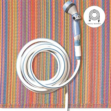 Fab Habitat Outdoor Rug - Waterproof & Fade Resistant - 4x6