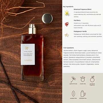 Lavanila Vanilla Coconut Perfume - Tropical Sweetness for Women