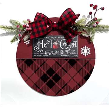 Alinacutle Plaid Block Silkscreen Stencil,Reusable Self-Adhesive Silk Screen Printing, for Printing on Wood/Fabric/Paper, Home Decoration, Christmas Gift 8.5" x 11"