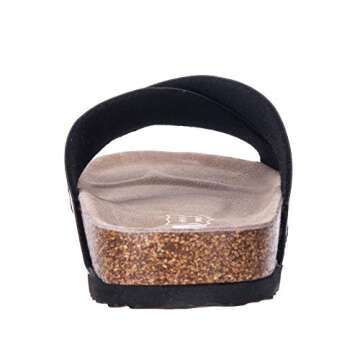 Women’s Cork Footbed Sandals - Suede X-Band Slides