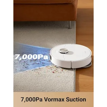 dreame L10s Pro Ultra Heat Robot Vacuum and Mop Combo, Mop Extend, 7000Pa Suction, Auto Robot Care and Maintenance, 136°F Hot Water Mop Self-Cleaning, Obstacle Avoidance, Ideal for Hair, Carpets