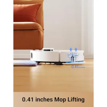 dreame L10s Pro Ultra Heat Robot Vacuum and Mop Combo, Mop Extend, 7000Pa Suction, Auto Robot Care and Maintenance, 136°F Hot Water Mop Self-Cleaning, Obstacle Avoidance, Ideal for Hair, Carpets